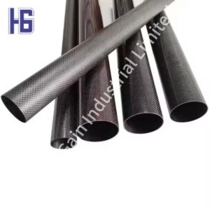 Customized Roll Wrapped Carbon Fibre Tubes